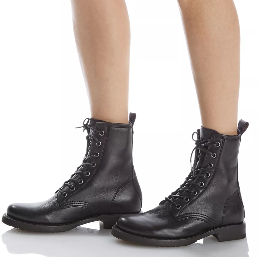 Frye Veronica Combat Boots